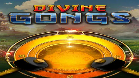 Divine Gongs slot logo