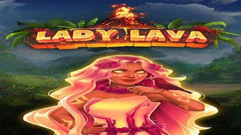 Lady Lava slot logo
