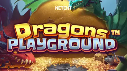 Dragons Playground slot logo