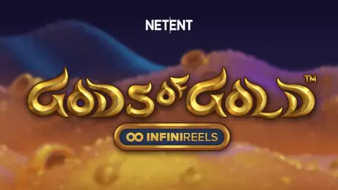 Gods of Gold: INFINIREELS slot logo