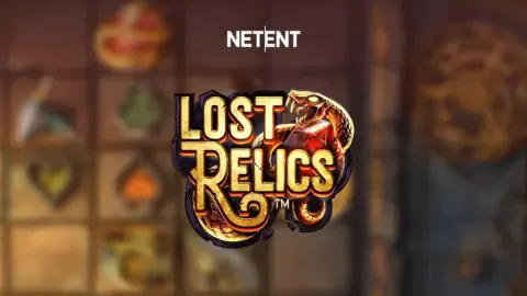 Lost Relics slot logo