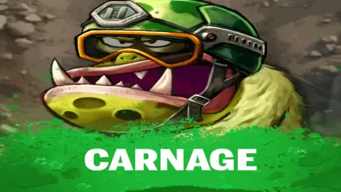 Carnage slot logo