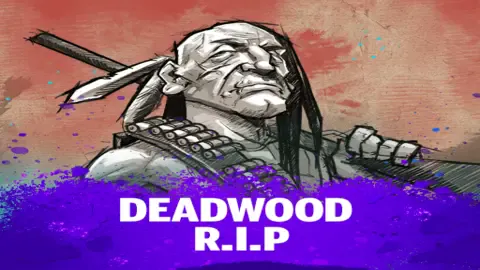 Deadwood R.I.P slot logo