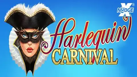 Harlequin Carnival slot logo