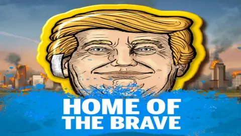 Home of the Brave slot logo