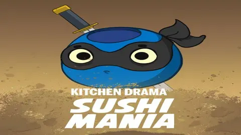 Kitchen Drama: Sushi Mania slot logo