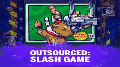 Outsourced: Slash Game slot logo