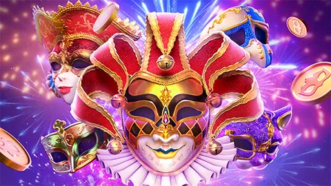 Mask Carnival slot logo