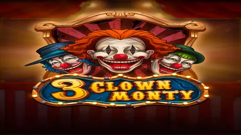 3 Clown Monty slot logo