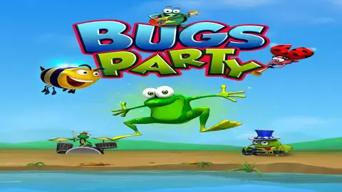 Bugs Party game logo