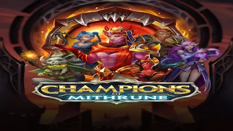 Champions of Mithrune slot logo