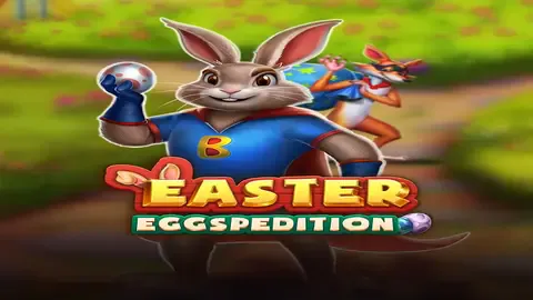 Easter Eggspedition slot logo