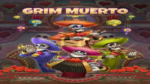 Grim Muerto slot logo