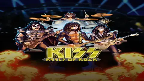 KISS Reels of Rock slot logo