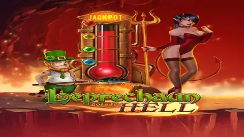 Leprechaun goes to Hell slot logo