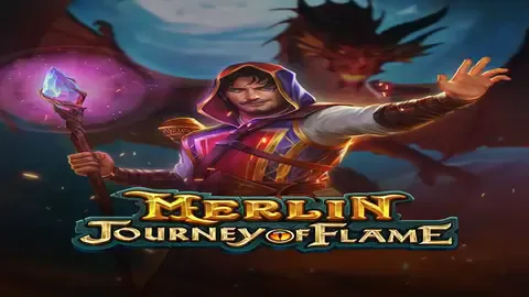 Merlin: Journey of Flame slot logo