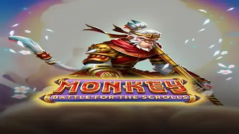 Monkey Battle for the Scrolls slot logo