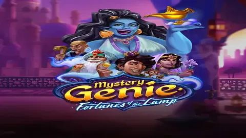 Mystery Genie Fortunes of the Lamp slot logo