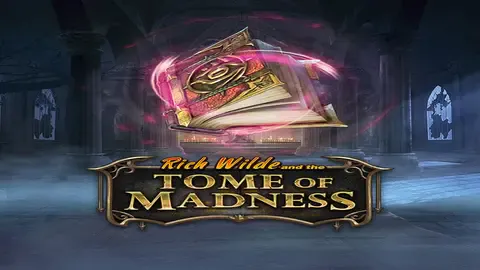 Rich Wilde and the Tome of Madness slot logo