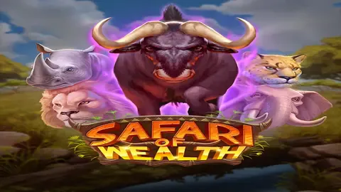 Safari of Wealth slot logo