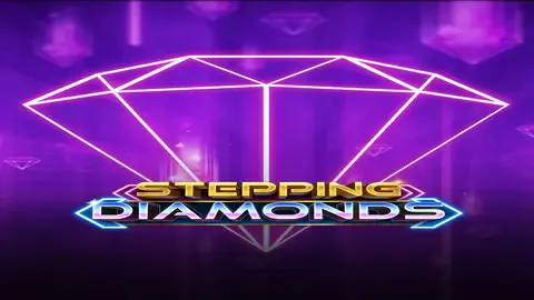 Stepping Diamonds slot logo