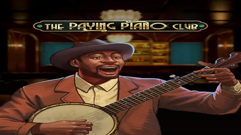 The Paying Piano Club slot logo