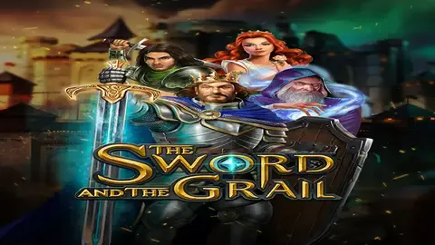 The Sword and The Grail slot logo