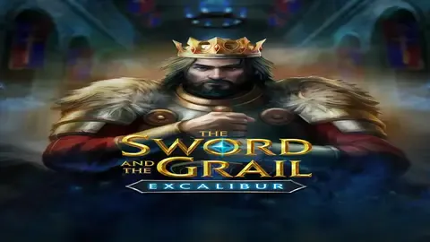 The Sword and the Grail Excalibur slot logo