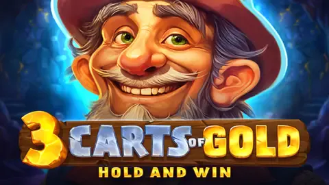 3 Carts of Gold: Hold and Win slot logo
