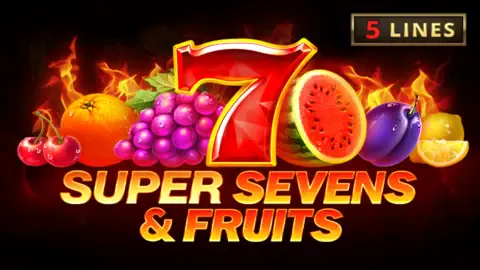 5 Super Sevens & Fruits slot logo