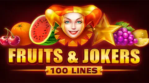 Fruits & Jokers: 100 lines slot logo