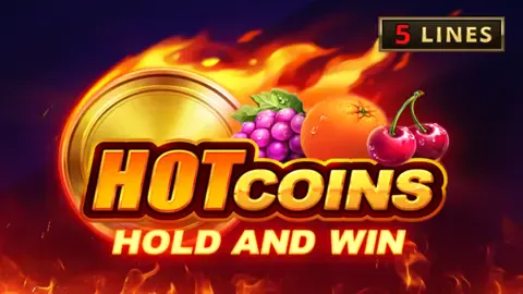Hot Coins: Hold and Win slot logo