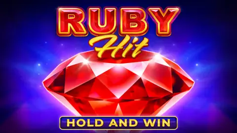 Ruby Hit: Hold and Win slot logo