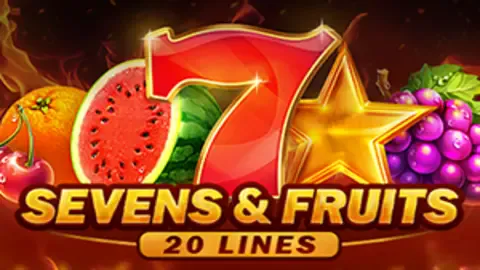 Sevens & Fruits: 20 lines slot logo