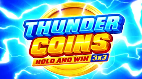 Thunder Coins: Hold and Win slot logo