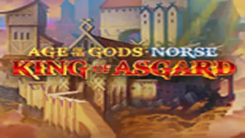 Age of the Gods Norse King of Asgard slot logo