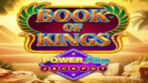 Book of Kings PowerPlay Jackpot slot logo