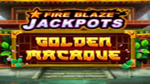 Fire Blaze Golden Macaque slot logo