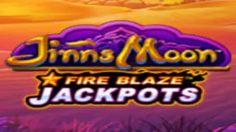 Fire Blaze Jinns Moon slot logo