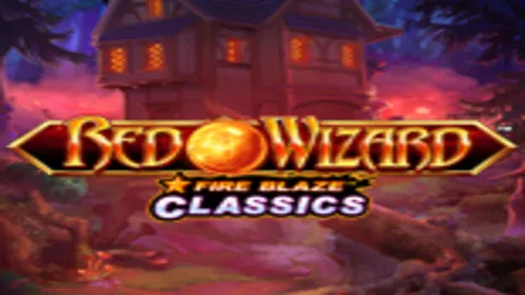 Fire Blaze Red Wizard slot logo