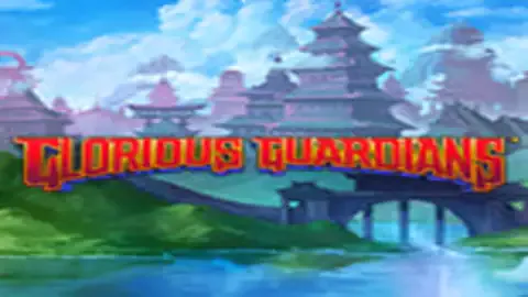 Glorious Guardians slot logo