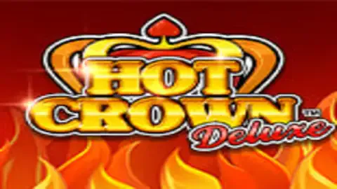 Hot Crown Deluxe slot logo