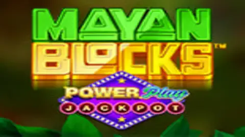 Mayan Blocks PowerPlay Jackpots slot logo