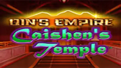 Qins Empire Caishens Temple slot logo