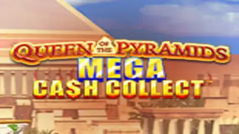 Queen of the Pyramids Mega Cash Collect slot logo