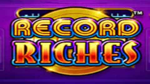 Record Riches slot logo