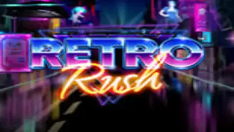 Retro Rush slot logo