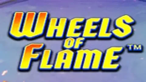 Wheels of Flame slot logo