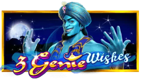 3 Genie Wishes slot logo
