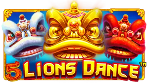 5 Lions Dance slot logo